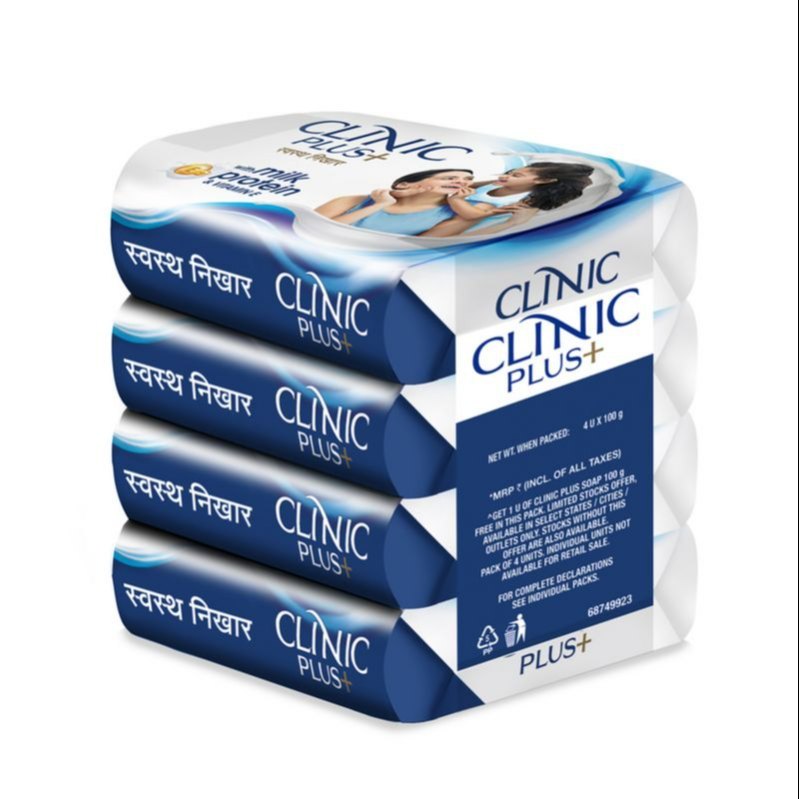 clinicplussoappack Clinic plus bath soap 1